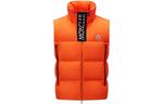 Жилет мужской ярко-оранжевый Moncler - фото