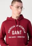 Худи GANT PRINTED GRAPHIC HOODIE, Plumped Red/Bordeaux - фото 6
