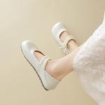 AGSDON Серебряные балетки Мэри Джейн, цвет Silver - фото 7