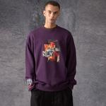 CLOT Фиолетовый мужской свитшот - фото 4