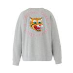 Топ Onitsuka Tiger Graphic Sweatshirt 'Heather Grey' - фото 2