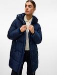 стеганая куртка темно-синего цвета Vero Moda - фото 3