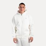 SMILODOX Мужская толстовка с капюшоном на молнии Cedrik Cream - фото