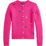 Детский свитер Polo Ralph Lauren, розовый - фото