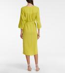 Платье-кафтан миди из хлопка Кристель Velvet, Limelight - фото 3