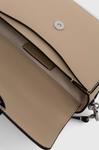 Кожаная сумочка Карла Лагерфельда Karl Lagerfeld, бежевый - фото 7