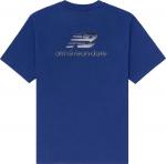 Футболка Aimé Leon Dore x New Balance Logo 'Deep Ultra', синий - фото 2