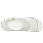 Эспадрильи Crocs Brooklyn 4U Low Wedges белый  210676-100 Women's Crocs, белый - фото 2