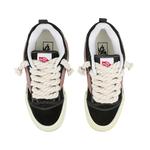 Кроссовки Vans Knu Skool Skateboard Shoes Unisex Low-Top Black Pink - фото 3