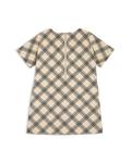 Платье в клетку Rana для девочек Burberry — Little Kid, Big Kid, черный - фото 2