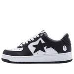 Кроссовки bape sta leather 'black' A Bathing Ape, черный - фото