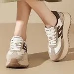 Кроссовки женские толстые низкие Daphne, черный - фото 6