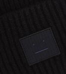 Шерстяная шапка Acne Studios, черный - фото 4