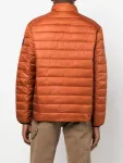 Пуховик на молнии Calvin Klein, оранжевый - фото 4
