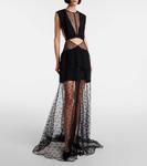 Кружевное платье Stella McCartney, Black - фото 2