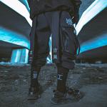 Брюки-карго унисекс черные Guerrilla Group, черный - фото 4