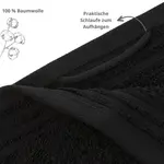 Полотенце Sleepling, черный - фото