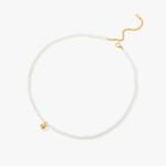 MCK Серебряное ожерелье с имитацией жемчуга 925 пробы - фото 8