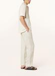 Льняные брюки Sajabari стандартного кроя Samsøe Samsøe, бежевый - фото 4