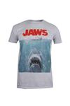 Футболка с постером фильма Jaws, серый - фото 2