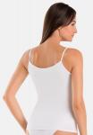 Майка Teyli Dünn geschnürtes mit Rundhalsausschnitt Layla, белый - фото 2