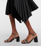 Кожаные сандалии sofia Ulla Johnson, черный - фото 4