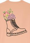 Футболка Mira Paris BOOTS BACK PRINT, Light Pink/Apricot - фото 3
