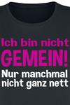 Футболка Sprüche Ich bin nicht gemein!, черный - фото 2