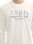 Рубашка TOM TAILOR DENIM, Wool White - фото 2