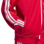 Женский трикотажный спортивный топ с 3 полосками Adidas, Pure Ruby - фото 5