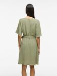 Короткое платье Vila, оливковый - фото 3