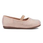 Туфли на плоской подошве со стразами для маленьких девочек Olivia Miller Moon Lite, черный - фото 2