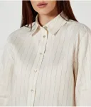 Рубашка Манна Relaxed fit Marella Sport, бежевый - фото 4