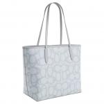 COACH Городская сумка-шоппер из прорезиненного хлопка - фото 2