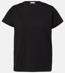 Футболка из хлопкового джерси Florie The Row, черный - фото