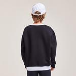 Детский свитшот Mizuno, черный - фото 9