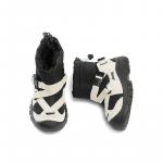 Детские ботинки Детские белые Jeep, слоновая кость/черный - фото 3