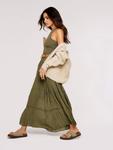 Юбка Apricot Slub, оливковый - фото 3