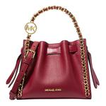 Сумка Mina Polyurethane маленькая женская вишневая MICHAEL KORS - фото 2