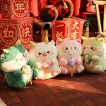 Мягкая плюшевая игрушка милый дракон 40 см MLING - фото 3