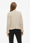 Кардиган VILA Cardigan, Super Light Natural Melan/Beige - фото 3