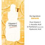 Сыворотка Vitamin C 30ml Ascorbic Acid 15% with Panthenol - фото 2