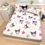 Покрывало Ice Silk Mat Sanrio, Fitted Sheet - Strawberry Melody - фото 12