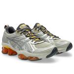 Кроссовки ASICS Gel-Quantum Kinetic 'Grey Orange' - фото 2