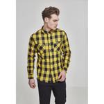 Рубашка Urban Classics Basic Flannel, желтый - фото 2
