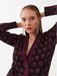 Кардиган стандартного кроя Pinko, черный - фото 4