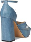Сандалии Nine West Vicky, цвет Light Blue Denim - фото 5