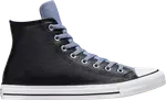 Кроссовки Chuck Taylor All Star Leather High 'Black Thunder Daze Blue', черный - фото