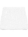 P.A.R.O.S.H. юбка мини с пайетками, белый - фото