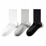 Комплект унисекс носков до середины икры WARRIOR, White+White+Black+Black+Black[5 Pack] - фото 5
